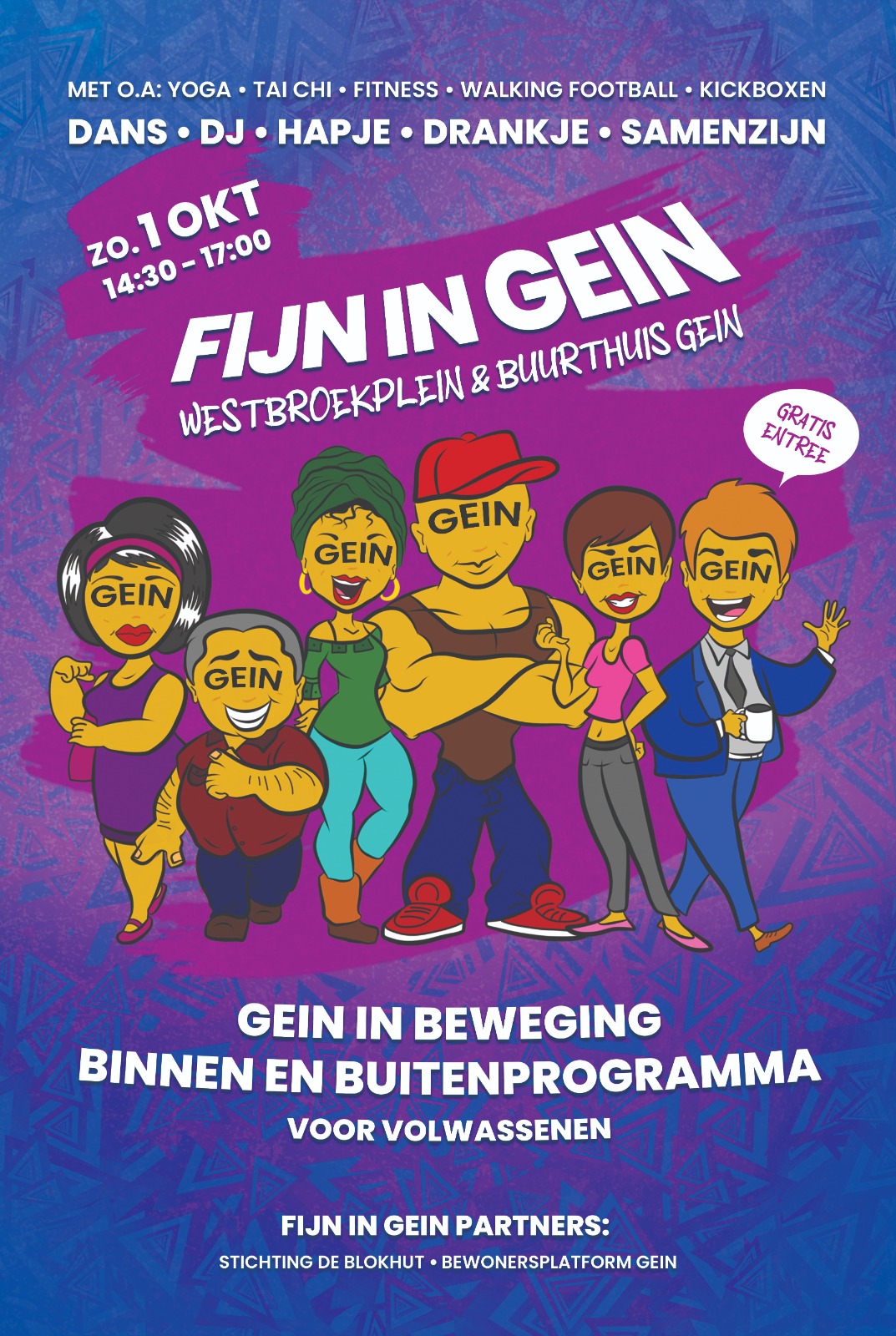 Gein in Beweging